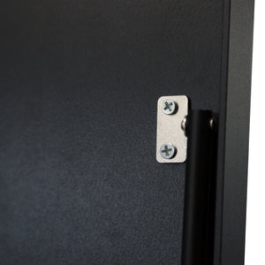 Miroir sur pied Bugnara psyché inclinable 160 x 40 cm noir [en.casa]