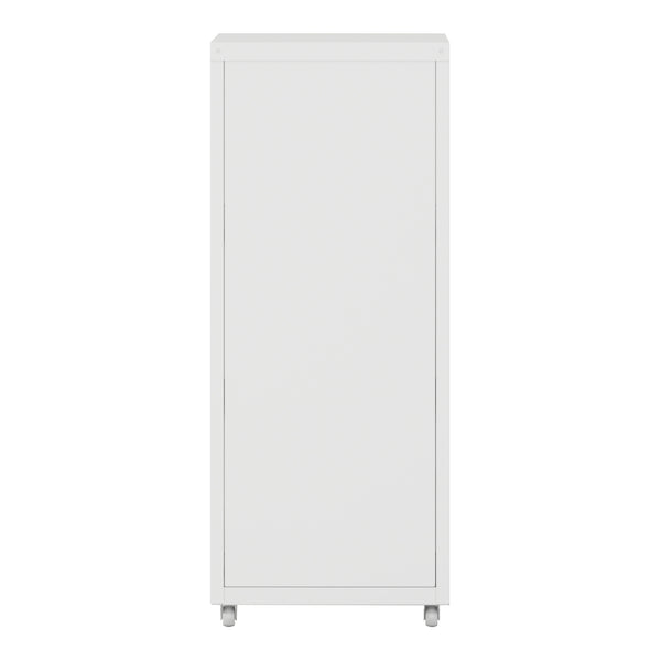 Caisson de bureau Kökar à roulettes avec 5 tiroirs 69 x 28 x 41 cm [en.casa]
