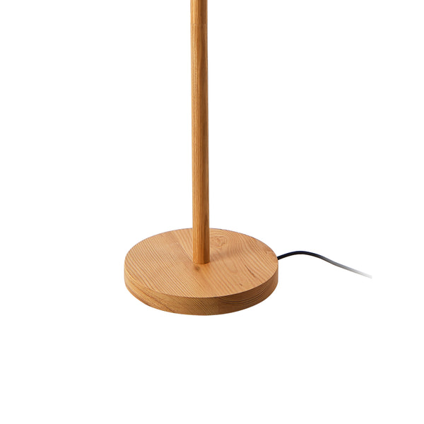 Lampadaire Rochdale 154 cm naturel / brun doré lux.pro