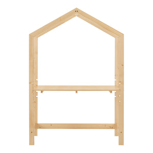 Bureau d'enfant Suså pin 160 x 110 x 50 cm naturel [en.casa]