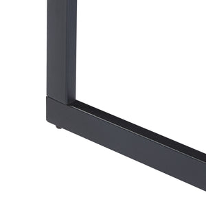 Mobile Portalegna Ulvila per Camino 170 x 45 x 30 cm Nero [en.casa] 