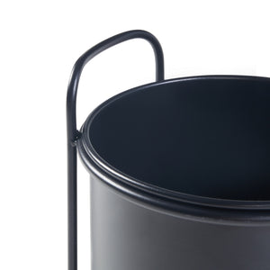 Pflanzenständer Osen 2er Set Metall Schwarz [en.casa]