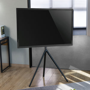 Piedistallo Treppiede Valle per TV fino a 65 pollici - Nero pro.tec