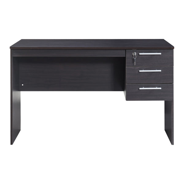 Bureau Ragunda 120 x 59 x 75 cm effet bois foncé [en.casa]