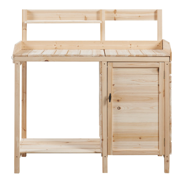 Table de rempotage Alessano 110 x 107 x 46 cm sapin casa.pro