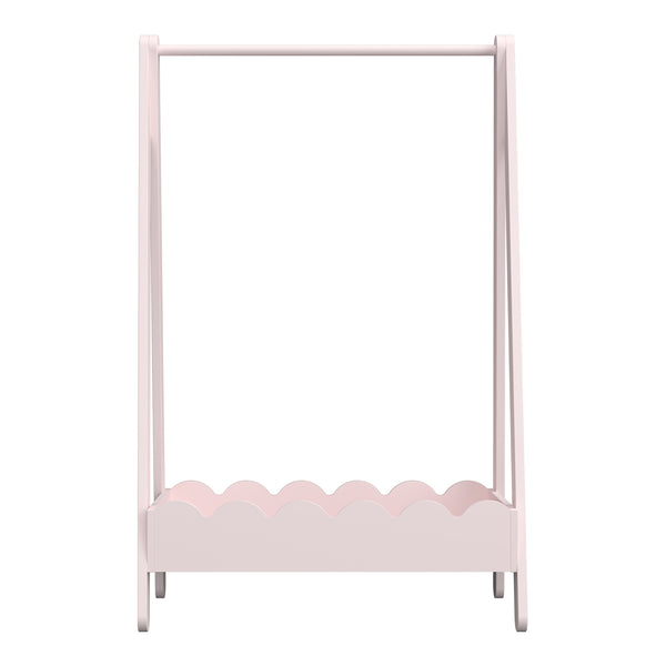 Portemanteau pour enfants Vestnes 99 x 66 x 38 cm rose [en.casa]