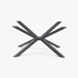 Gamba Centrale Bemeenel in Acciaio per Mobili Fai da Te 120x75x72 cm Nero [en.casa] 