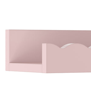 Kinder-Wandregal 2er Set Vestnes 60x10x5 cm Cotton Candy [en.casa]