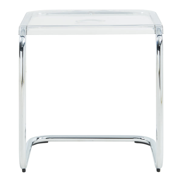 Table d'appoint Brosa 44 x 37 x 48 cm transparent [en.casa] 