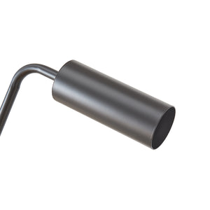 Lampadaire Vatka GU10 métal noir / marbre blanc lux.pro