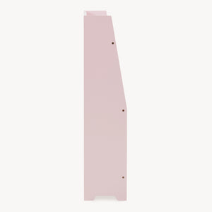 Libreria Virer per Bambini Scaffale Montessori per Cameretta a 3 Scomparti 78 x 60 x 18 cm - Rosa [en.casa]