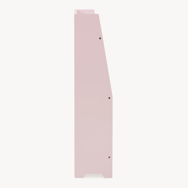Libreria Virer per Bambini Scaffale Montessori per Cameretta a 3 Scomparti 78 x 60 x 18 cm - Rosa [en.casa]