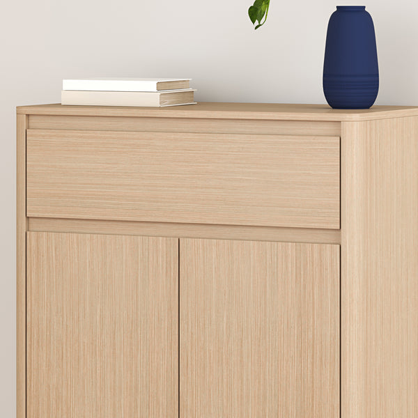 Mobiletto Takranmaa 88x79x39 cm effetto quercia [en.casa]