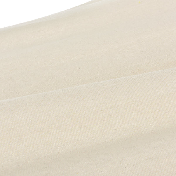 Chaise Hamac à Franges Fauteuil Suspendu avec Cordes Tressées pour Intérieur Extérieur Jusqu'à 150kg 200x80cm Crème [casa.pro]