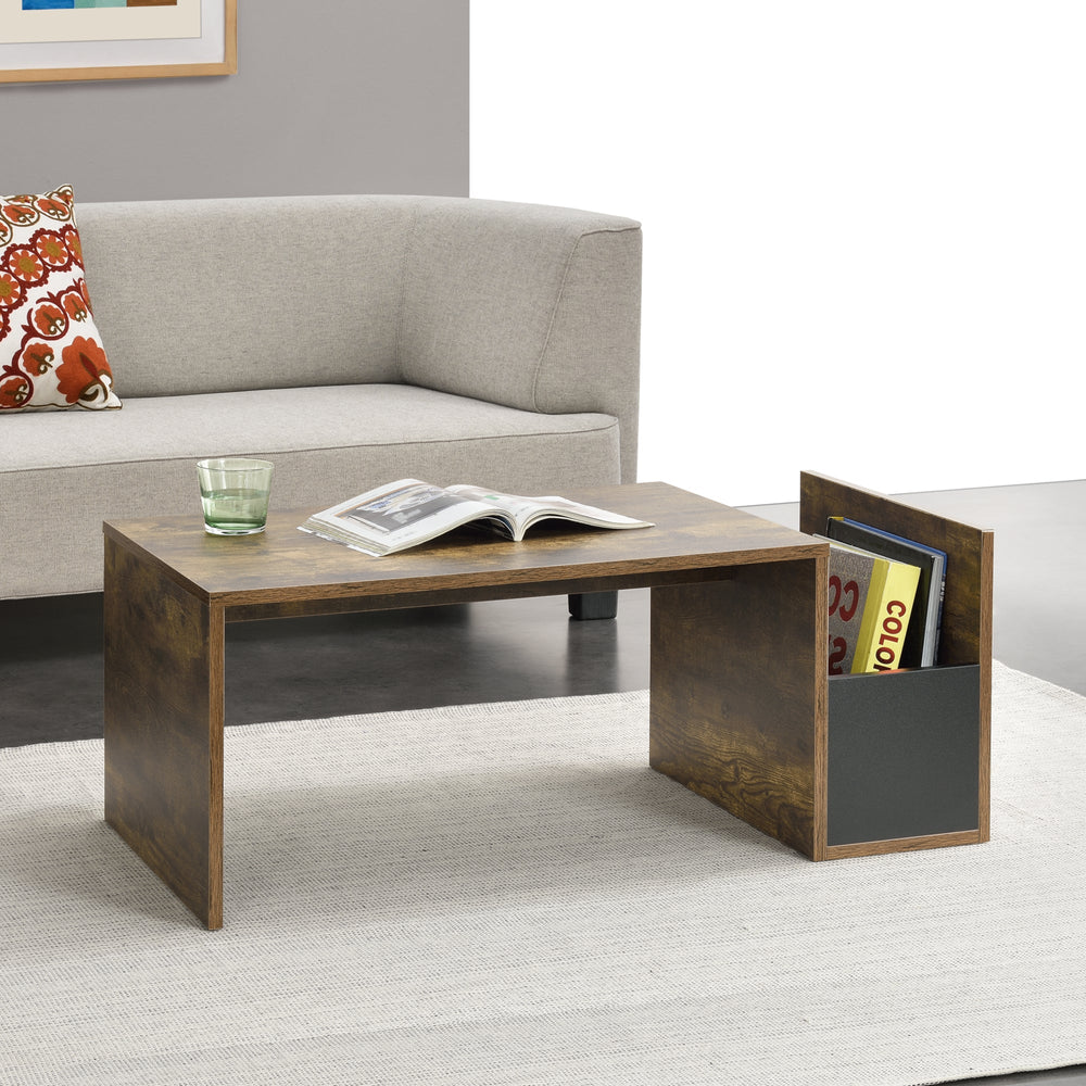 Couchtisch Bollnäs 90x45x35 cm mit Ablagefach versch. Farben en.casa - premiumXL