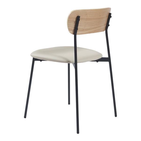Esszimmerstuhl Jyväskylä 2er Set 78x45x48 cm Beige [en.casa]