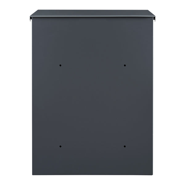 Cassetta Postale Søllerød a Muro per Pacchi 58 x 44 x 35 cm Antracite [en.casa]
