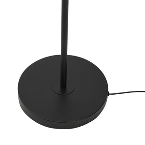 Stehleuchte Stockport 139cm Schwarz/Gold [lux.pro]