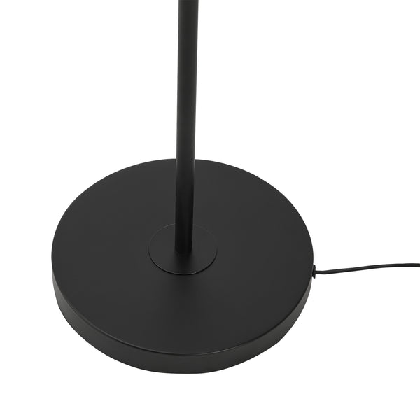 Stehleuchte Stockport 139cm Schwarz/Gold [lux.pro]