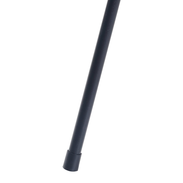 Table d'appoint Odal avec plateau rond métal 65 x 41 cm noir [en.casa]