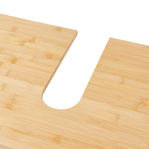 Meuble sous-vasque Boksereys bambou 60 x 100 x 35 cm naturel [en.casa]