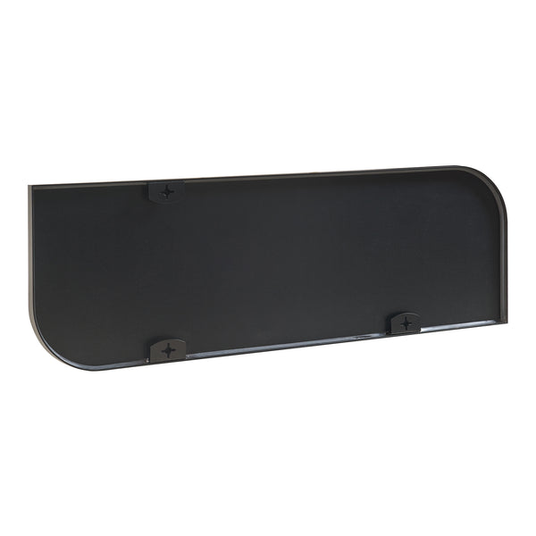 Wandspiegel Tarvindak 120x40 cm Schwarz [en.casa]