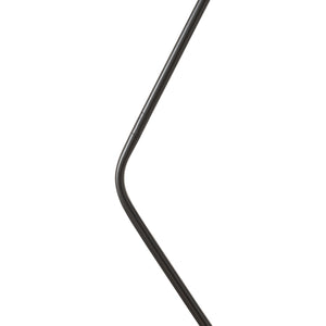 Lampadaire Vatka GU10 métal noir / marbre blanc lux.pro