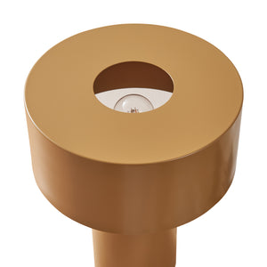 Lampe de table Kömn E27 37 x 30 cm marron lux.pro