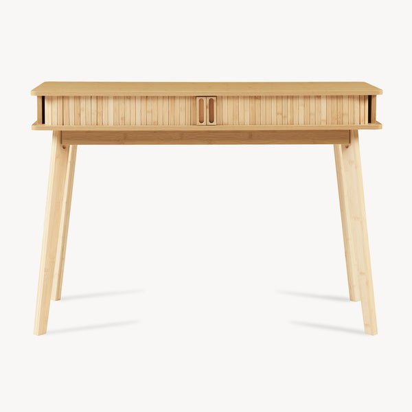 Table console Tysvær 110 x 40 x 78 cm bambou [en.casa]