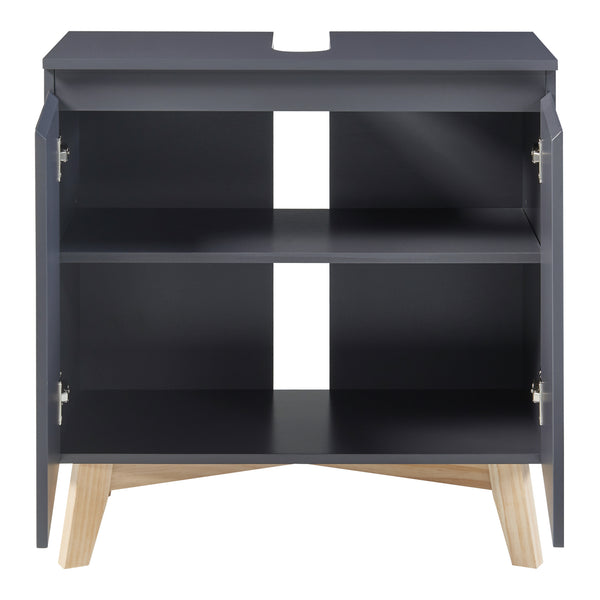 Set Mobili da Bagno Overath Arredo Completo 5 Elementi [en.casa] 