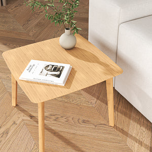 Table d'appoint Haad 45 x 50 x 50 cm bambou naturel [en.casa] 
