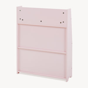 Libreria Virer per Bambini Scaffale Montessori per Cameretta a 3 Scomparti 78 x 60 x 18 cm - Rosa [en.casa]