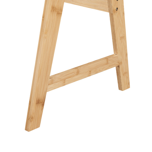 Bureau Härryda bambou 107 x 47 x 81 cm naturel [en.casa]
