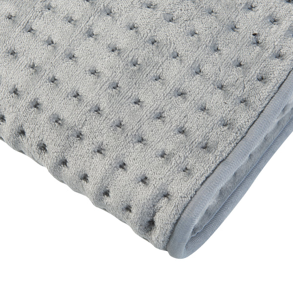 Elektrischer Fußwärmer Bari 100W Grau [en.casa]