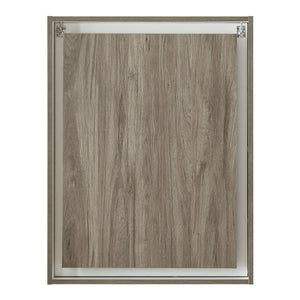 Bureau mural pliant Greve 72 x 77 x 59 cm blanc effet bois [en.casa]