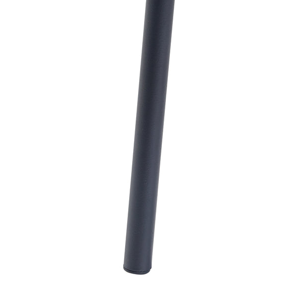 Lot de 2 tables d'appoint Sula de tailles différentes noir [en.casa]