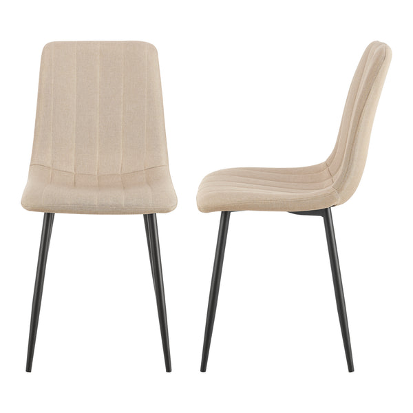 Essgruppe Hemnes 5-teilig Eicheoptik/Hellbraun [en.casa]