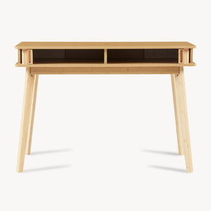 Table console Tysvær 110 x 40 x 78 cm bambou [en.casa]