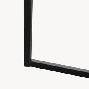 Porte-manteau Norjad 160x80x41 cm Métal Noir [en.casa]