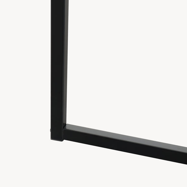 Porte-manteau Norjad 160x80x41 cm Métal Noir [en.casa]