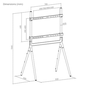 TV-Halterung Vega max. 70 Zoll [pro.tec]