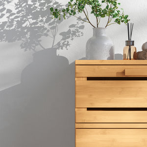 Armoire de salle de bain Epind bambou naturel [en.casa] 