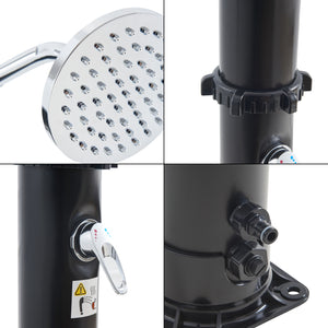 Douche solaire de jardin Frerievn 215 cm 18 L casa.pro