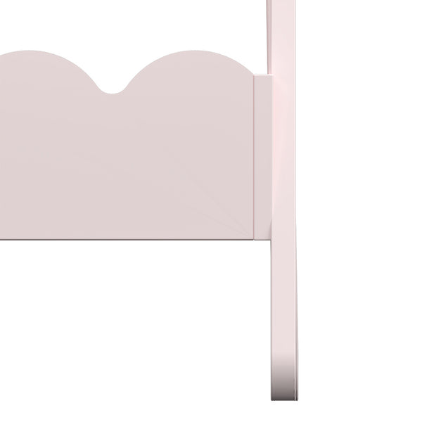 Portemanteau pour enfants Vestnes 99 x 66 x 38 cm rose [en.casa]