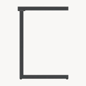 Tavolino da esterno Gaby acciaio 58x40x30 cm grigio antracite [casa.pro]