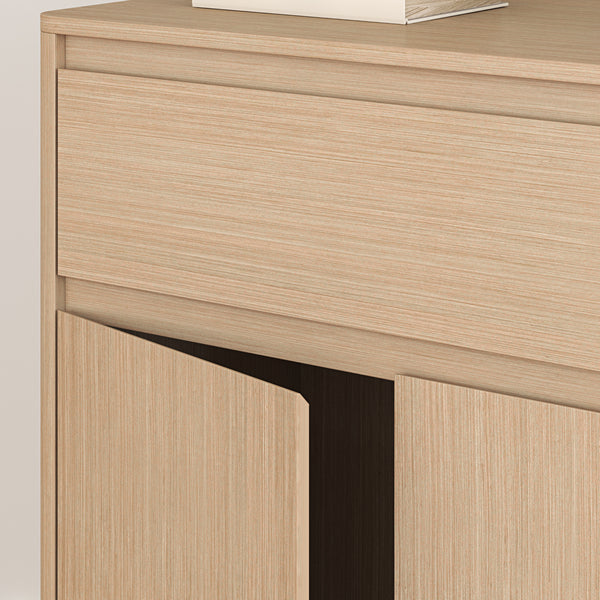 Mobiletto Takranmaa 88x79x39 cm effetto quercia [en.casa]