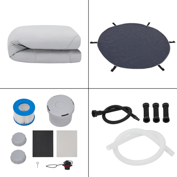 Vasca Idromassaggio Gonfiabile Carbon pro.tec 