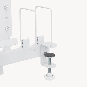 Organiseur de bureau Sauda acier 50 x 50 cm blanc [en.casa]