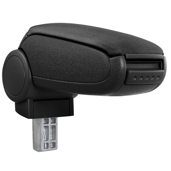 [pro.tec] Accoudoir - avec compartiment - rembourré - noir - gris -  type 2