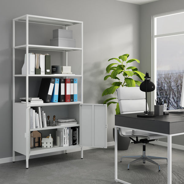Aktenschrank Hailuoto Stahl [en.casa]